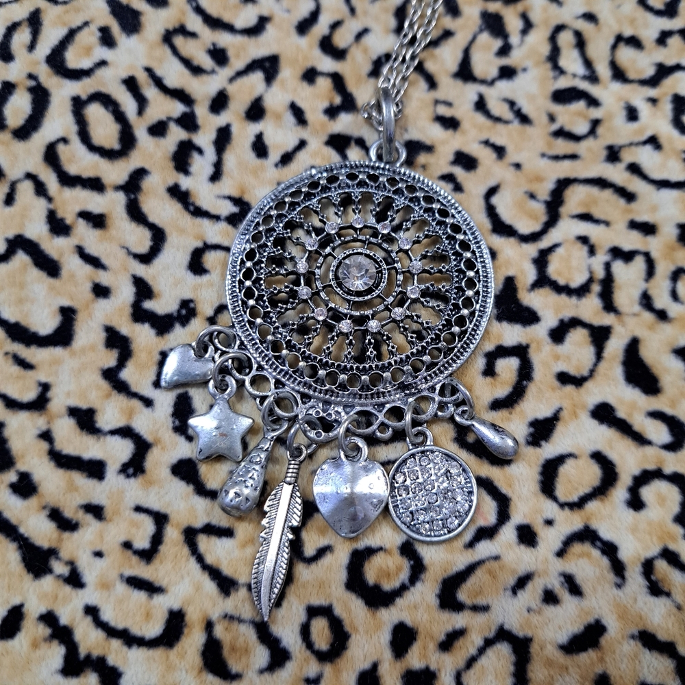 🌈DREAM CATCHER CHARM NECKLACE